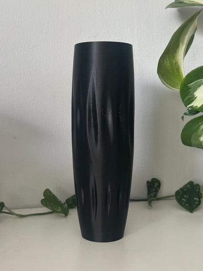 contemporary vase japandi ripple minimalist mantelpiece decor, elegant flower holder