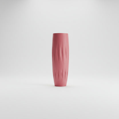 contemporary vase japandi ripple minimalist mantelpiece decor, elegant flower holder