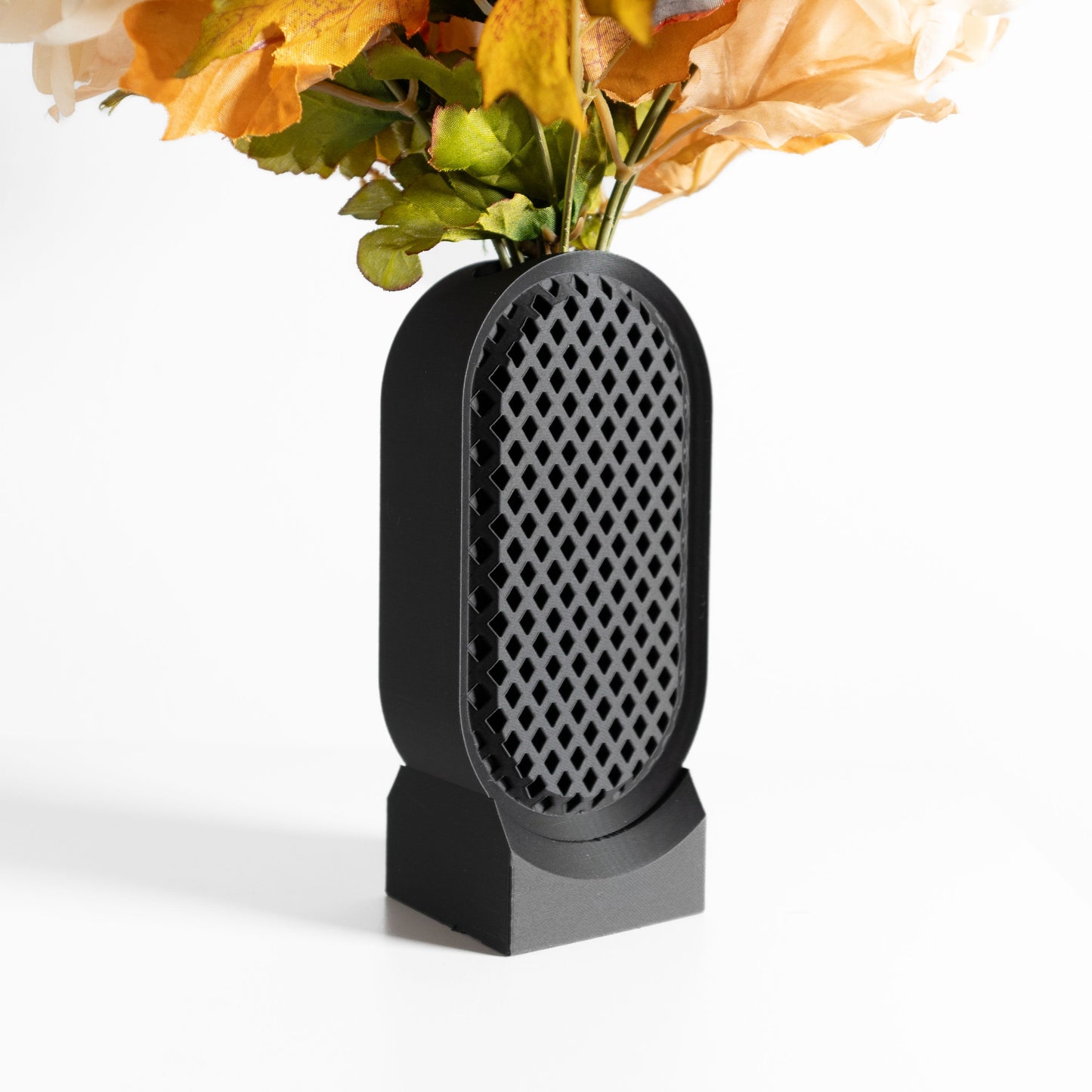 vase, scandinavian contemporary, decorative tabletop flower holder, mantel accent neutral