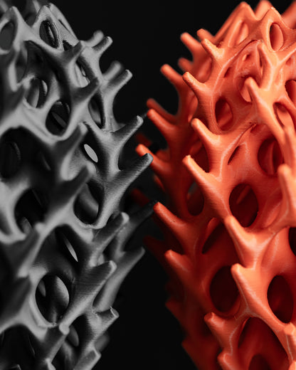 modern vase, minimalist sculptural flower holder, tabletop mantelpiece shelf decorative