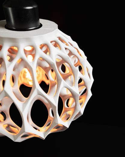 Modern Sculptural Pendant Light, Minimal Ceiling Accent, Kitchen Island Statement, Decorative Hanging Shade