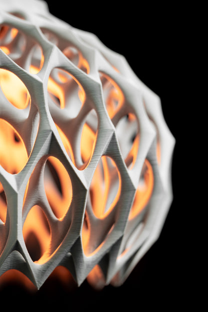 Modern Sculptural Pendant Light, Minimal Ceiling Accent, Kitchen Island Statement, Decorative Hanging Shade