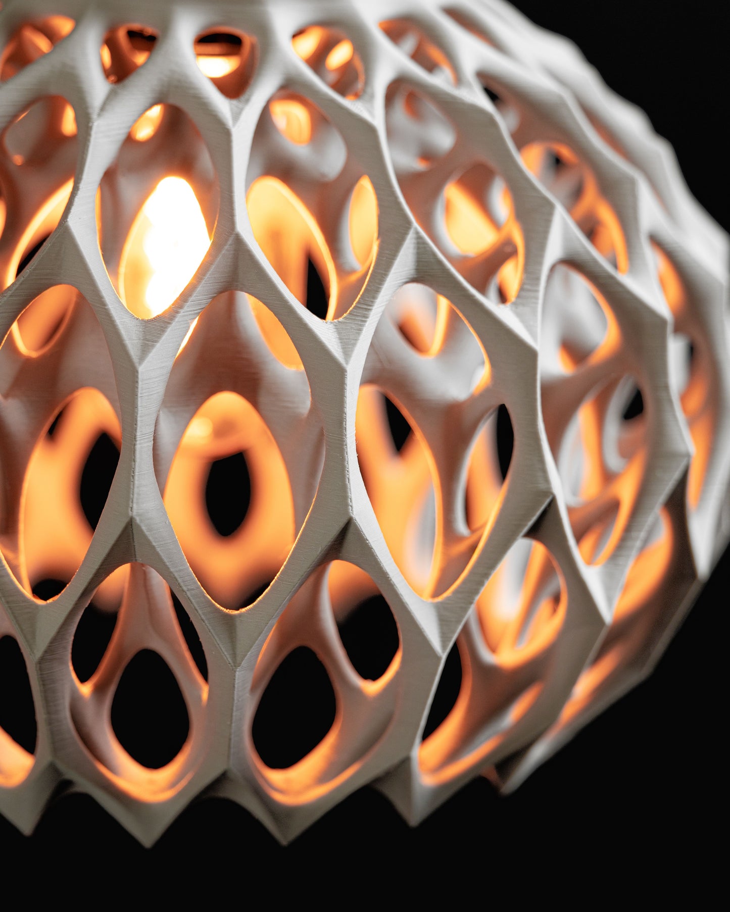 Modern Sculptural Pendant Light, Minimal Ceiling Accent, Kitchen Island Statement, Decorative Hanging Shade