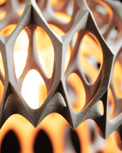 Modern Sculptural Pendant Light, Minimal Ceiling Accent, Kitchen Island Statement, Decorative Hanging Shade