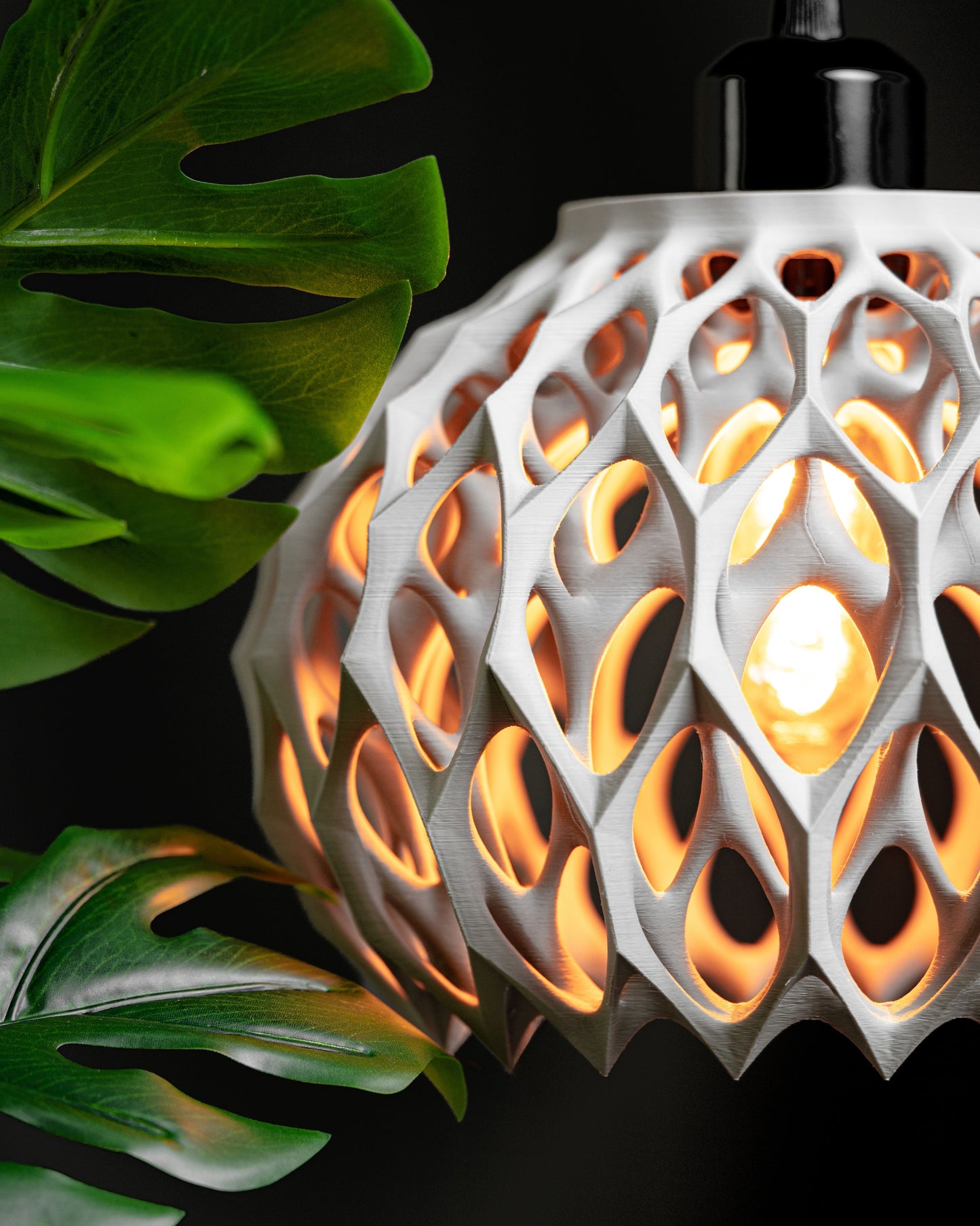 Modern Sculptural Pendant Light, Minimal Ceiling Accent, Kitchen Island Statement, Decorative Hanging Shade