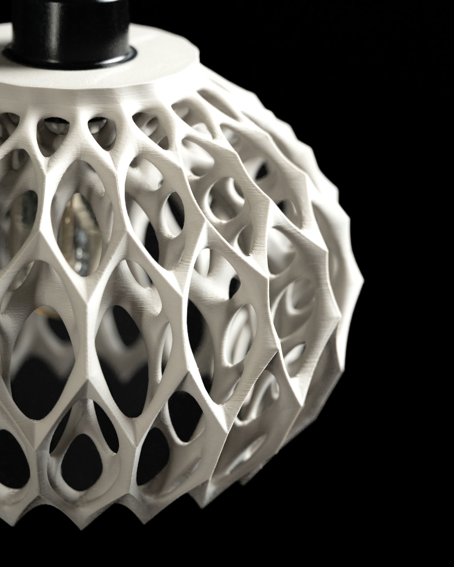 Modern Sculptural Pendant Light, Minimal Ceiling Accent, Kitchen Island Statement, Decorative Hanging Shade