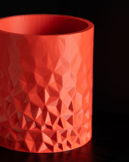 Wall Planter, Architectural Geometric Herb Holder, Nordic Sculptural Desk Organizer