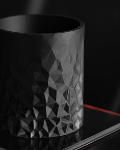 Wall Planter, Architectural Geometric Herb Holder, Nordic Sculptural Desk Organizer