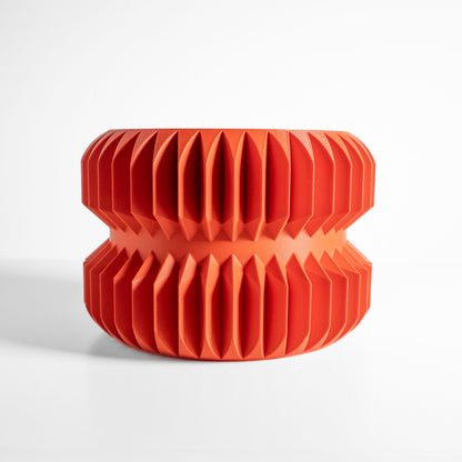 Planter Pot, Contemporary Artistic Deco Succulent Vessel, Indoor Workspace Organizer