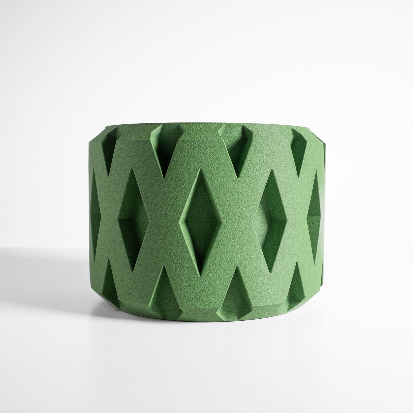 Planter Pot, Japandi Sculptural Minimalist Vessel, Nordic Indoor Organizer Midnight