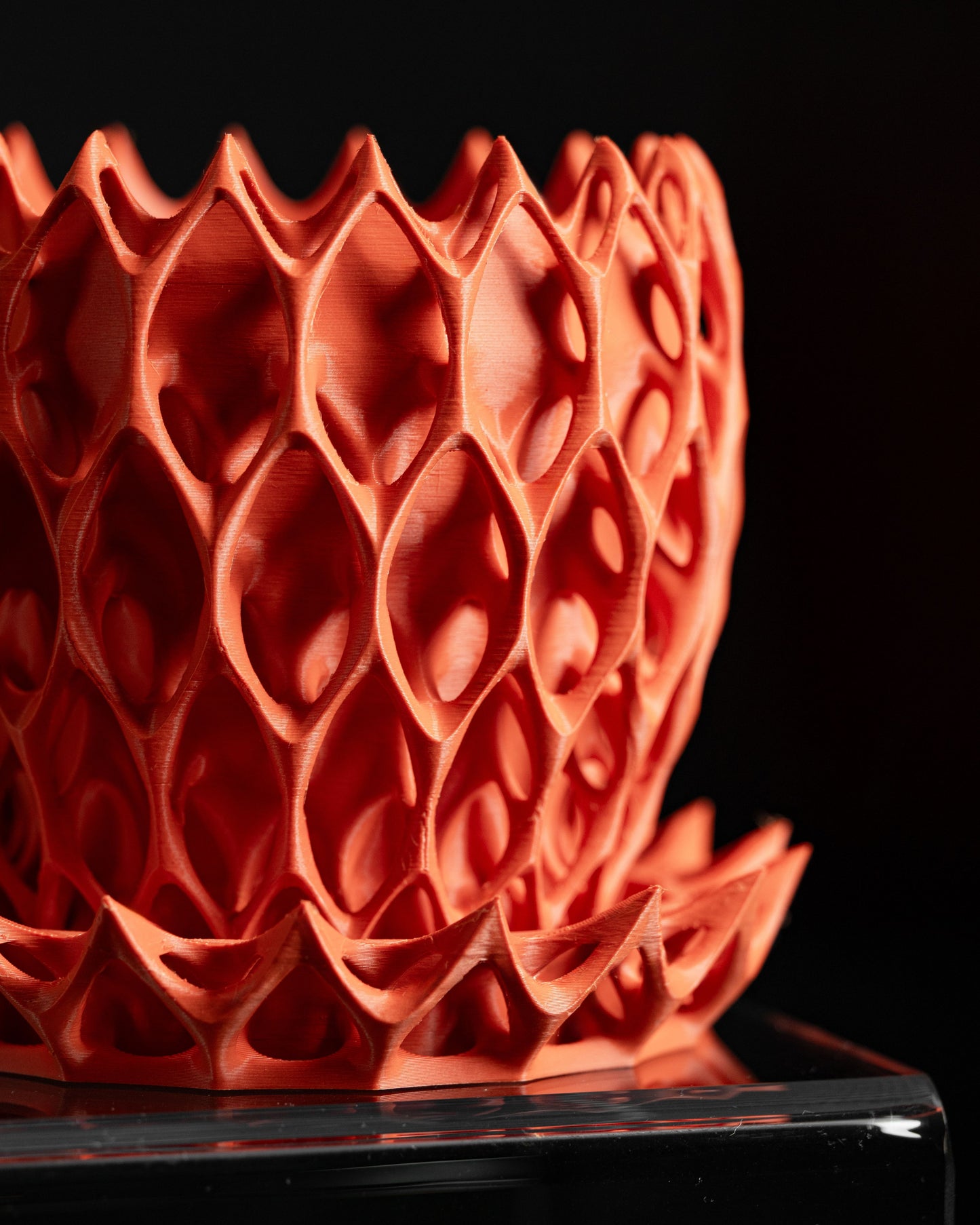 Succulent Planter, Geometric Pot, Minimalist Desk Organizer, Modern Tabletop Accent