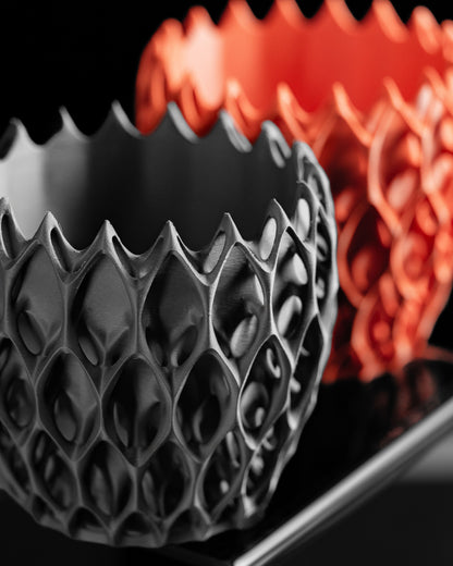 Succulent Planter, Geometric Pot, Minimalist Desk Organizer, Modern Tabletop Accent