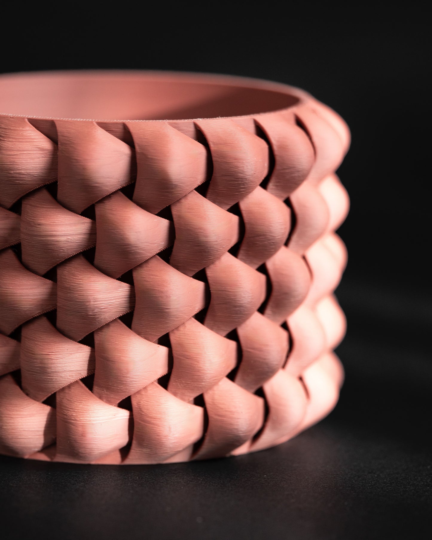 succulent planter, contemporary geometric container, minimalist indoor decor, desk organizer