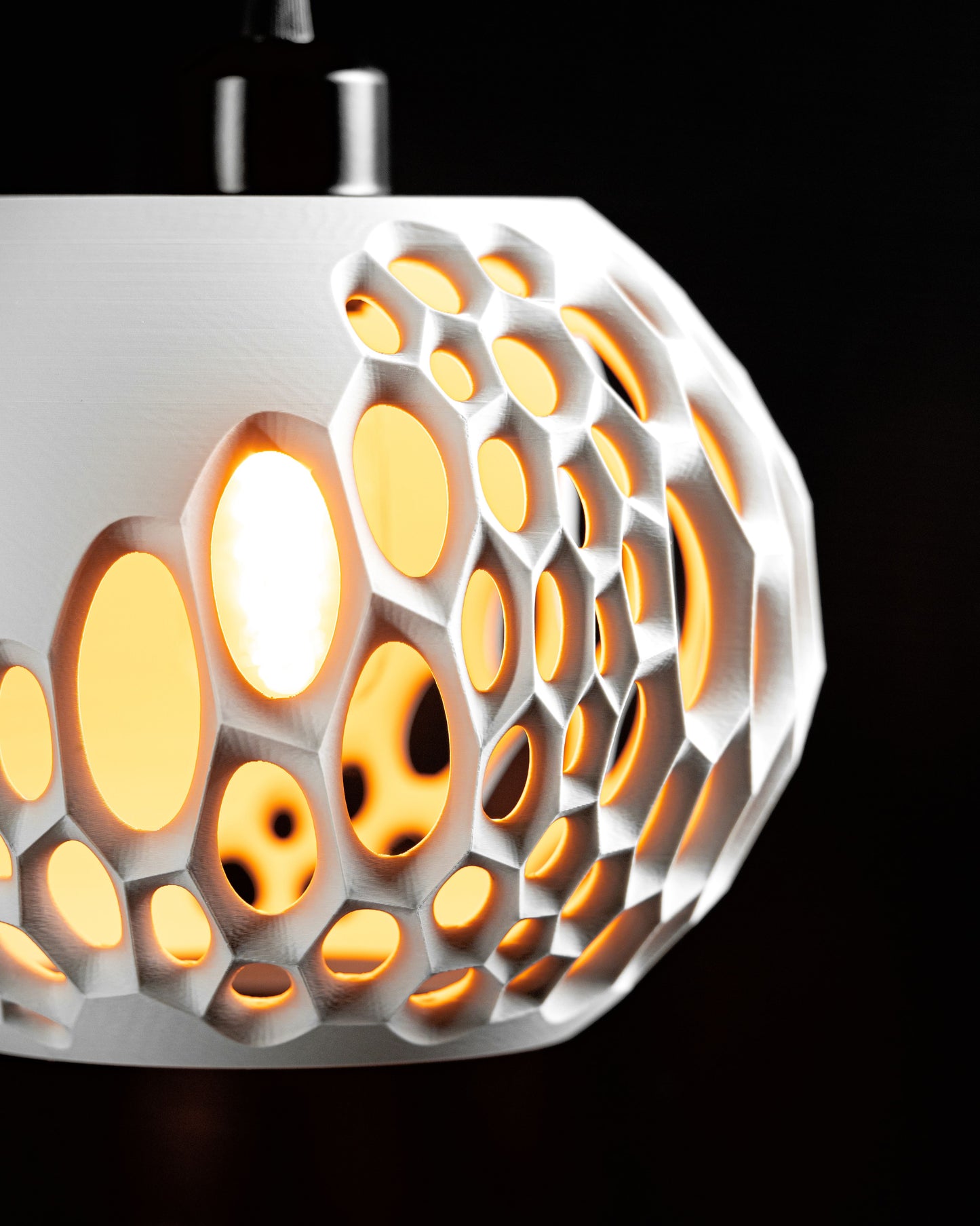 Pendant Light, Minimalist Sculptural Shade, Kitchen Island Accent, Bedside Fixture