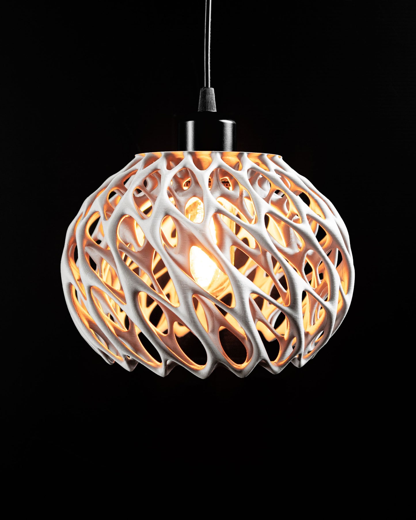 Pendant Light, Twisted Shade, Island Lighting, Japandi Modern Sculptural Minimalist