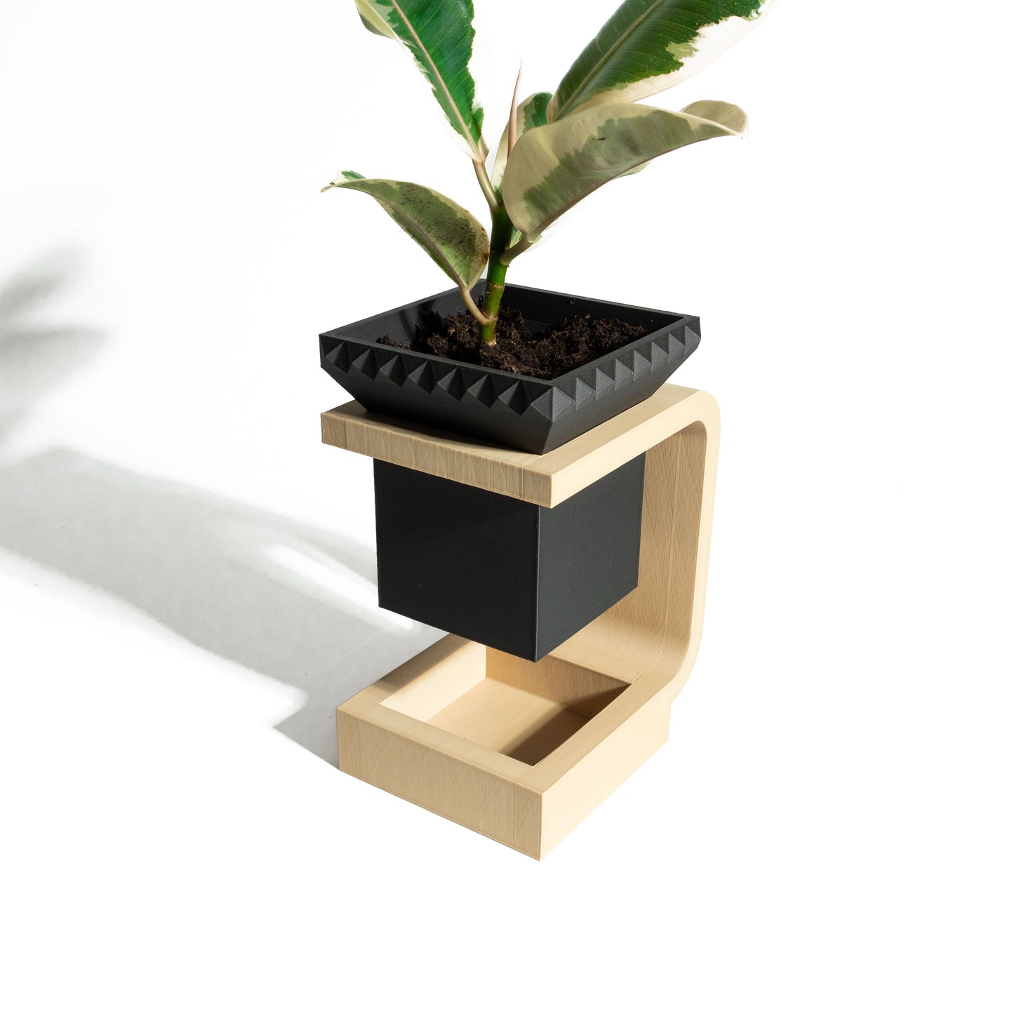 Planter Pot, Succulent Holder, Minimalist Desk Organizer, Scandinavian Contemporary Elegance