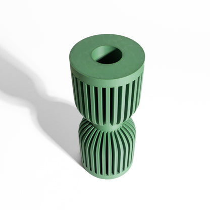 Geometric Vase, Contemporary Tabletop Decor, Minimalist Desk Organizer, Flower Vessel