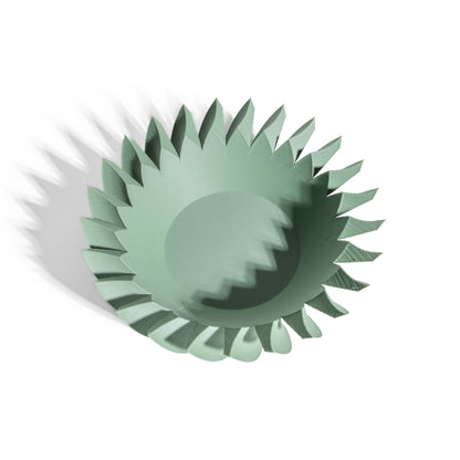 Stash Jar Twist Lid, Countertop Catchall Vanity Organizer Sustainable Container.