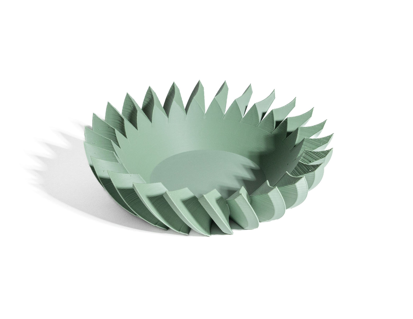 Stash Jar Twist Lid, Countertop Catchall Vanity Organizer Sustainable Container.