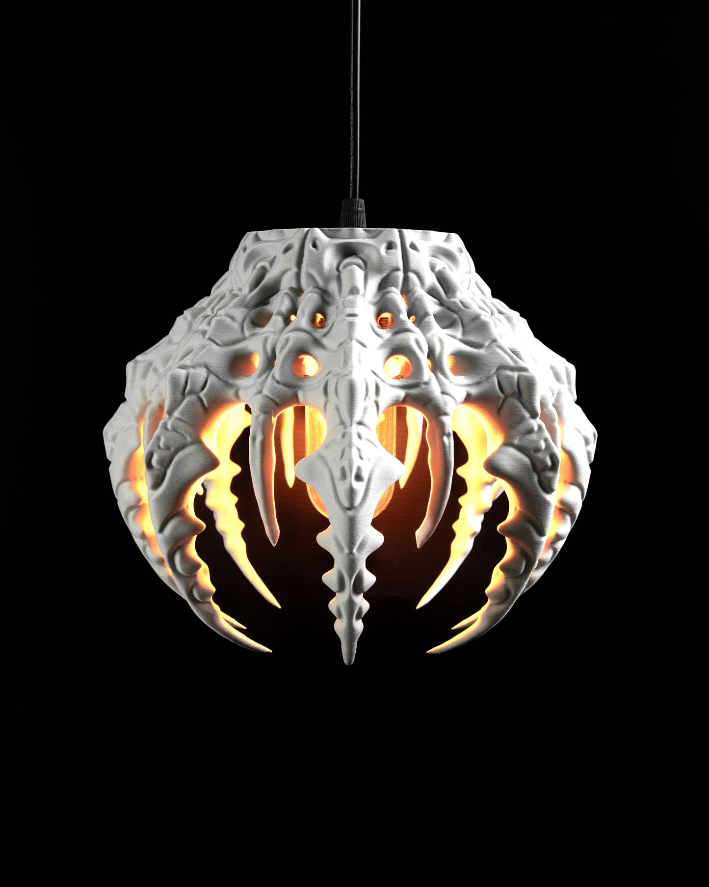 Pendant Light, Sculptural Ceiling Shade, Modern Island Illumination Statement Fixture