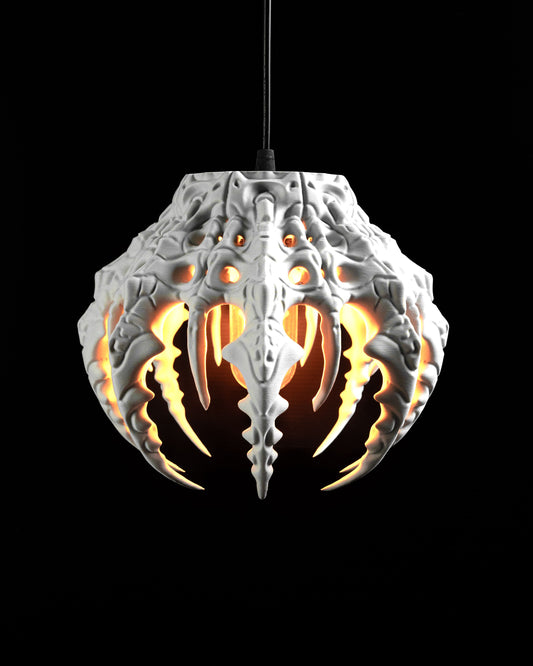 Pendant Light, Sculptural Ceiling Shade, Modern Island Illumination Statement Fixture