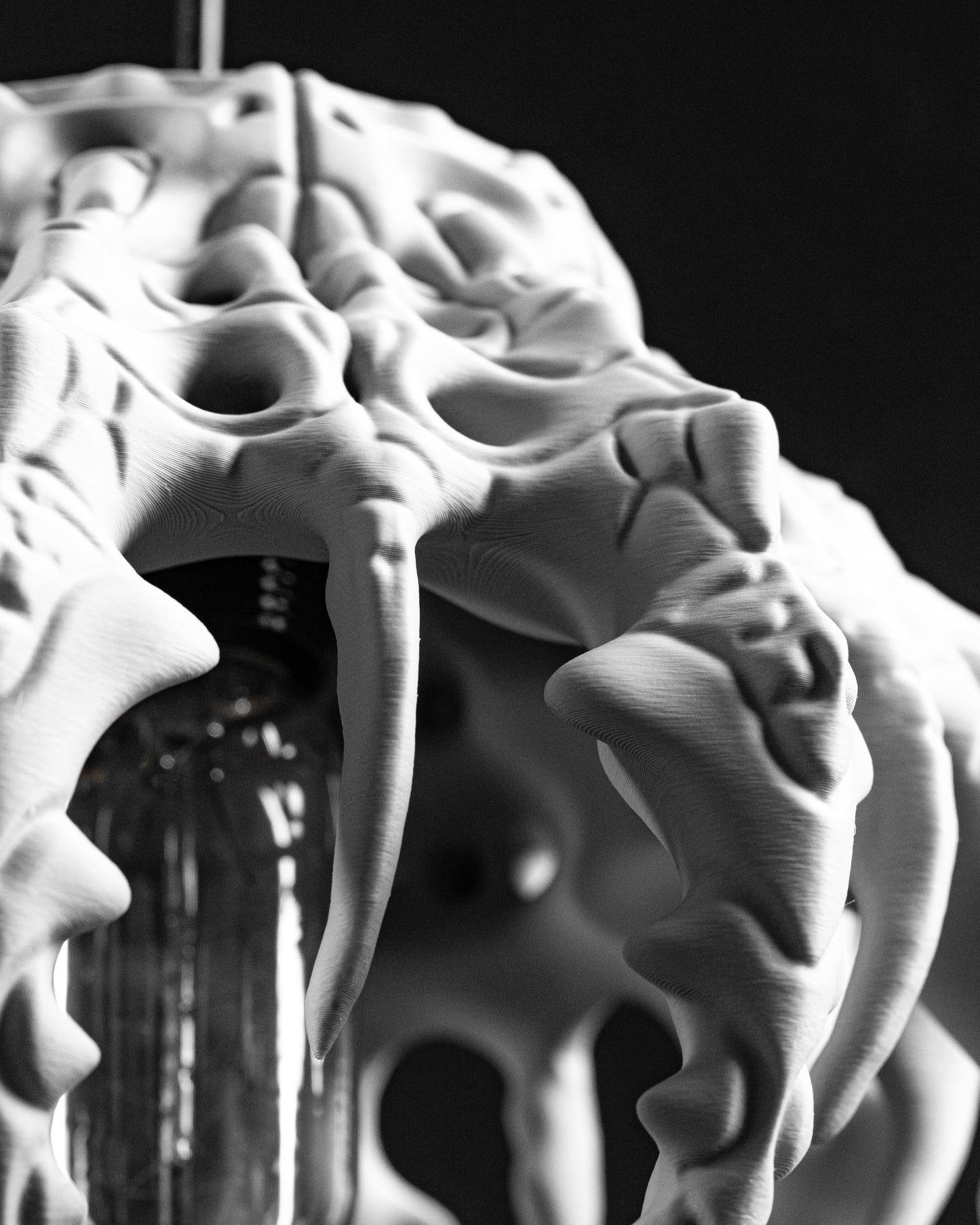 Pendant Light, Sculptural Ceiling Shade, Modern Island Illumination Statement Fixture