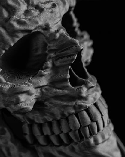 Skull Planter, Gothic Succulent Organizer, Skeleton Halloween Pot, DecorativeSkull StatementPlanter