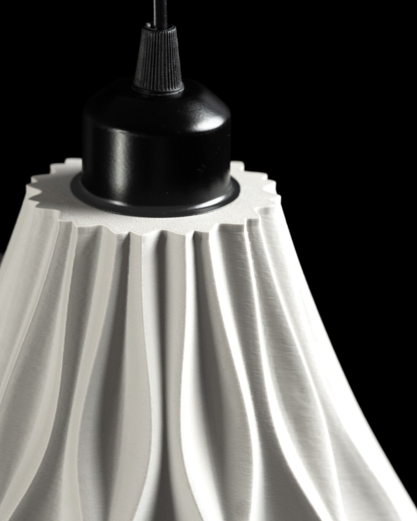 Fractal Pendant Light, Geometric Lamp Shade, Kitchen-Island Statement, Soft Cozy Mood Accent, Art Deco