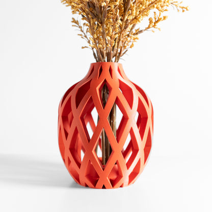 Modern Vase, Sculptural Minimalist Centerpiece, Table Decor, Floral Display, Contemporary Gift