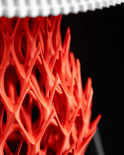 Table Lamp, Bedside Light, Desk Accent, Sculptural Nightstand Contemporary Organic