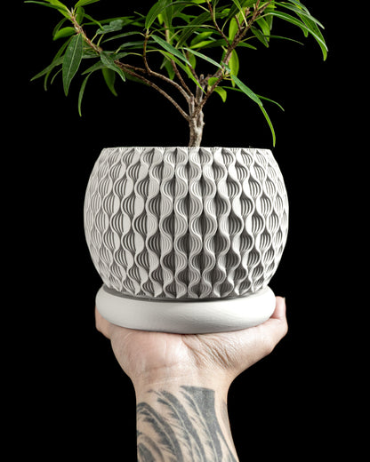Planter Pot, Succulent Container, Indoor Plant Holder, Planter Desktop Accent, Minimalist