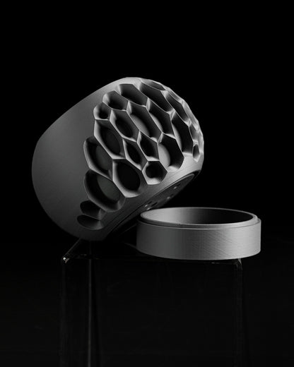 Planter Pot, Minimalist Contemporary Succulent, Indoor Desk Organizer, White Textured