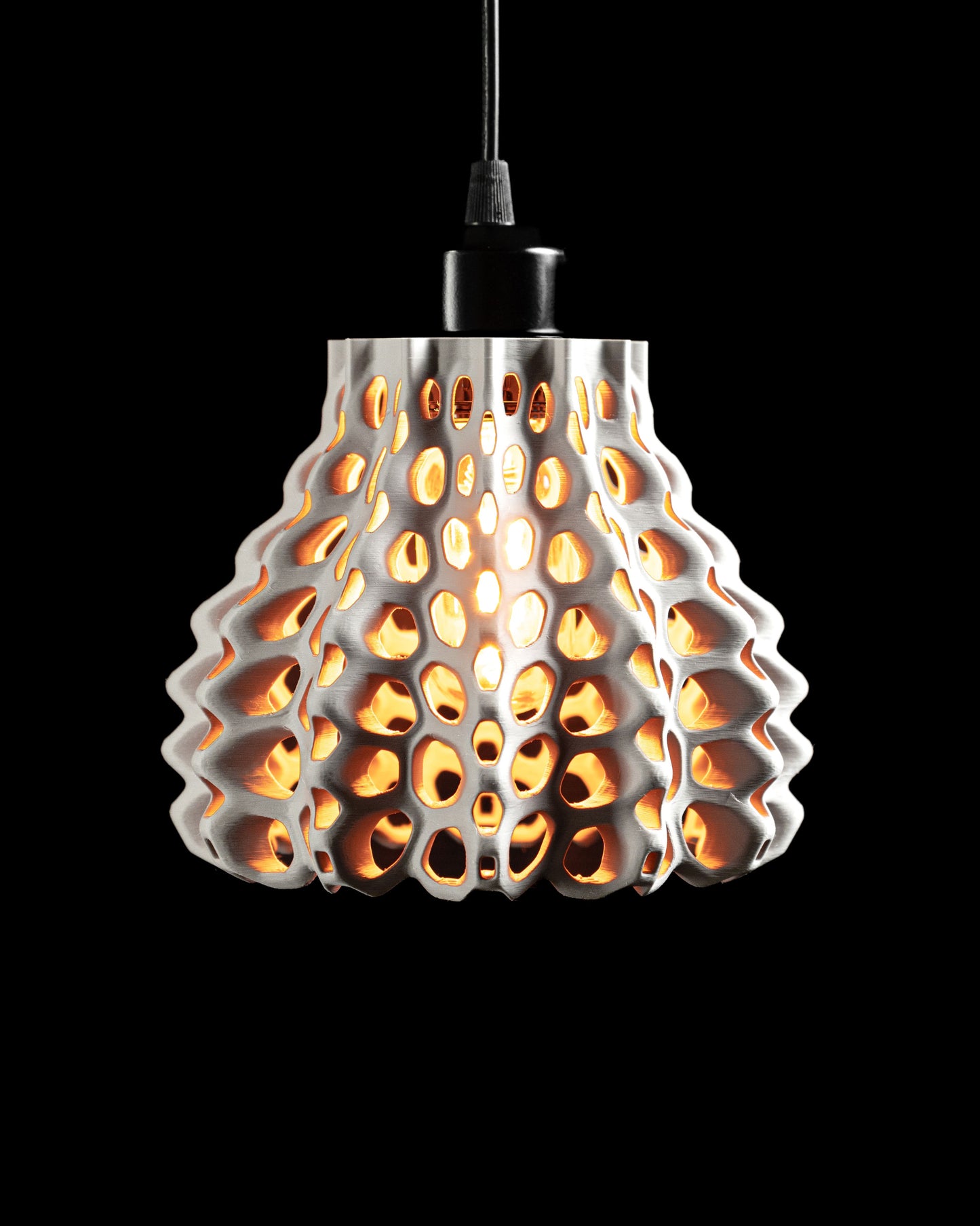 Pendant Light, Honeycomb Shade, Ceiling Lamp, Kitchen Island Accent, Minimalist.
