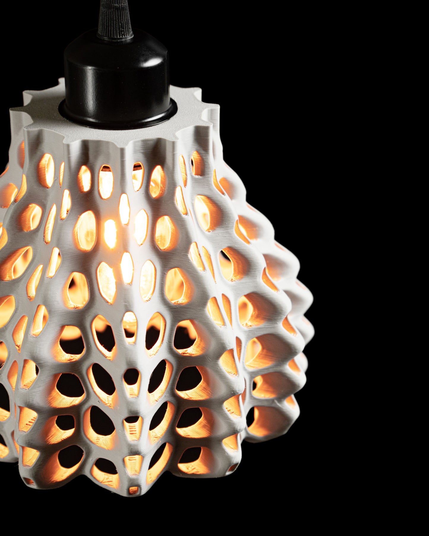 Pendant Light, Honeycomb Shade, Ceiling Lamp, Kitchen Island Accent, Minimalist.