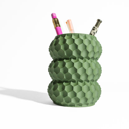 Pen Holder Pencil Cup, Desk Organizer, Minimalist Office Accessory, Makeup Brush Container, Toothbrush Stand