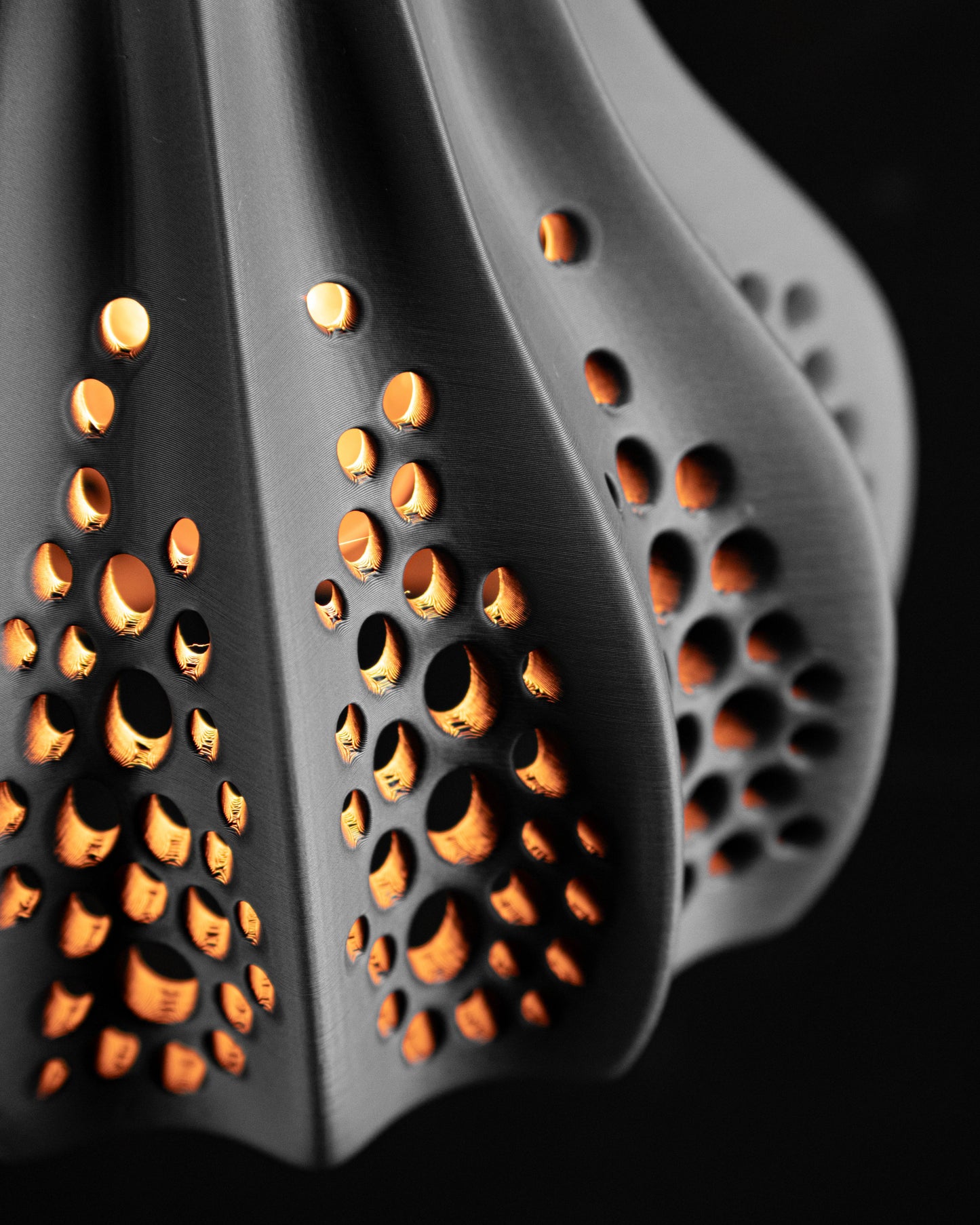 Unique Pendant Light, Artistic Hanging Kitchen Island Lamp, E26 Premium-Matte Fixture, Geometric Japandi Decor