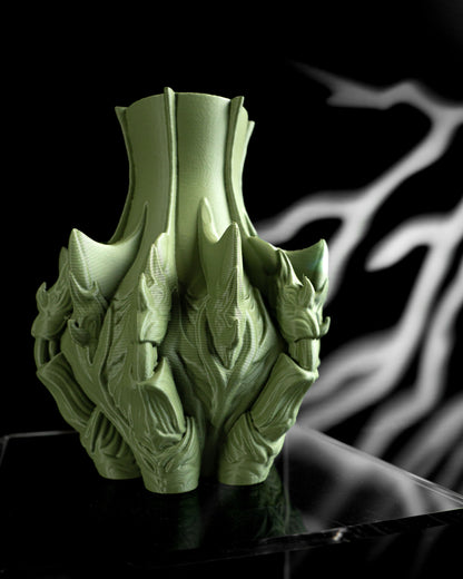 flower vase, minimalist geometric tabletop vessel, dried arrangement holder, neutral