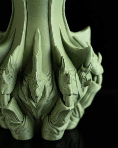 flower vase, minimalist geometric tabletop vessel, dried arrangement holder, neutral