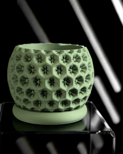 Planter Pot, Indoor Herb Holder, Desk Organizer, Contemporary Succulent Container