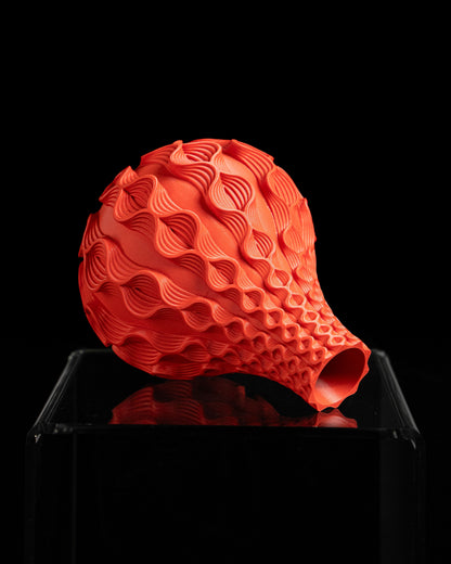 Vase Bloom, Artistis Floral Vessel, Tabletop Accent, Matte, Modern Geometric, Space Addition, Art Deco