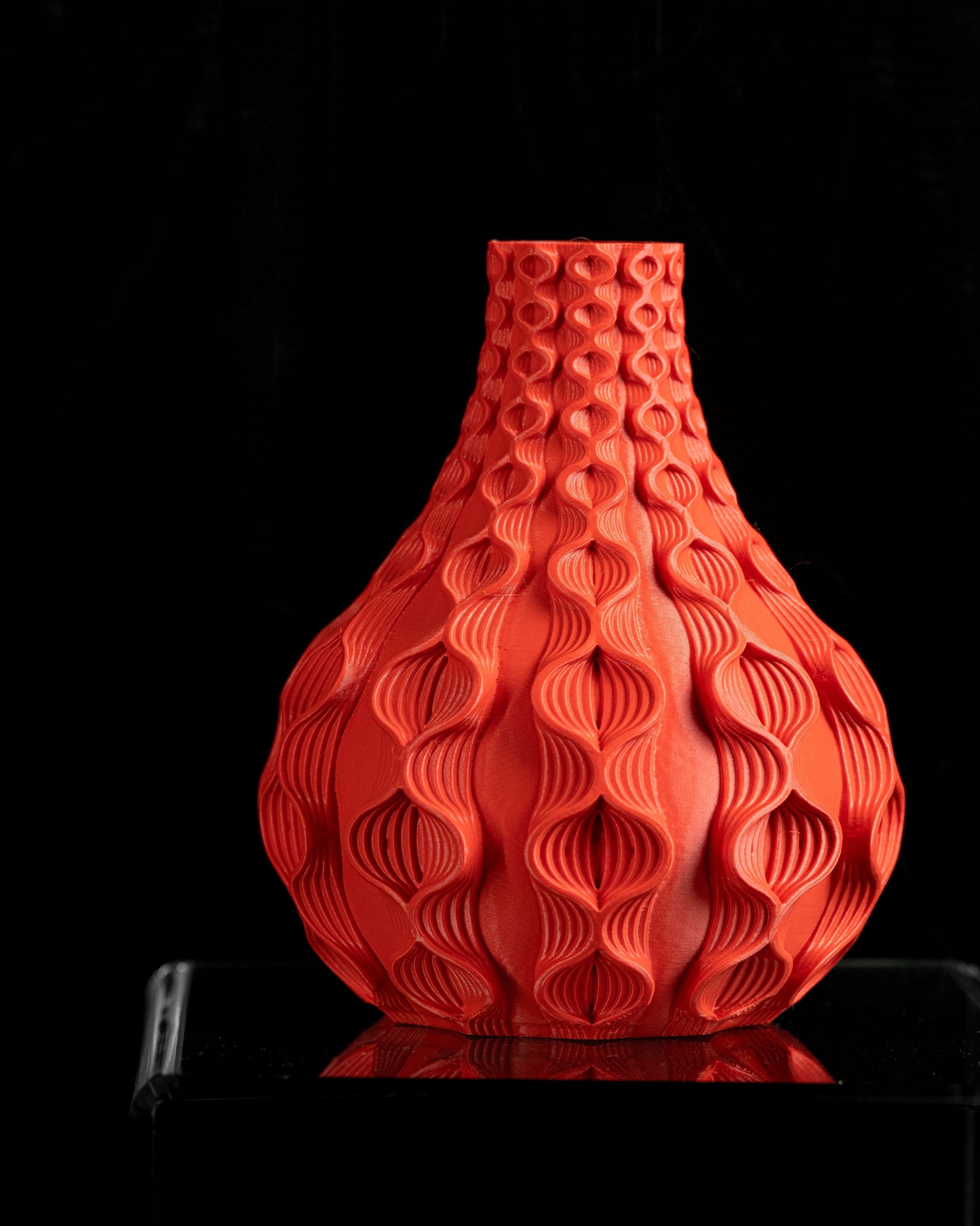 Vase Bloom, Artistis Floral Vessel, Tabletop Accent, Matte, Modern Geometric, Space Addition, Art Deco