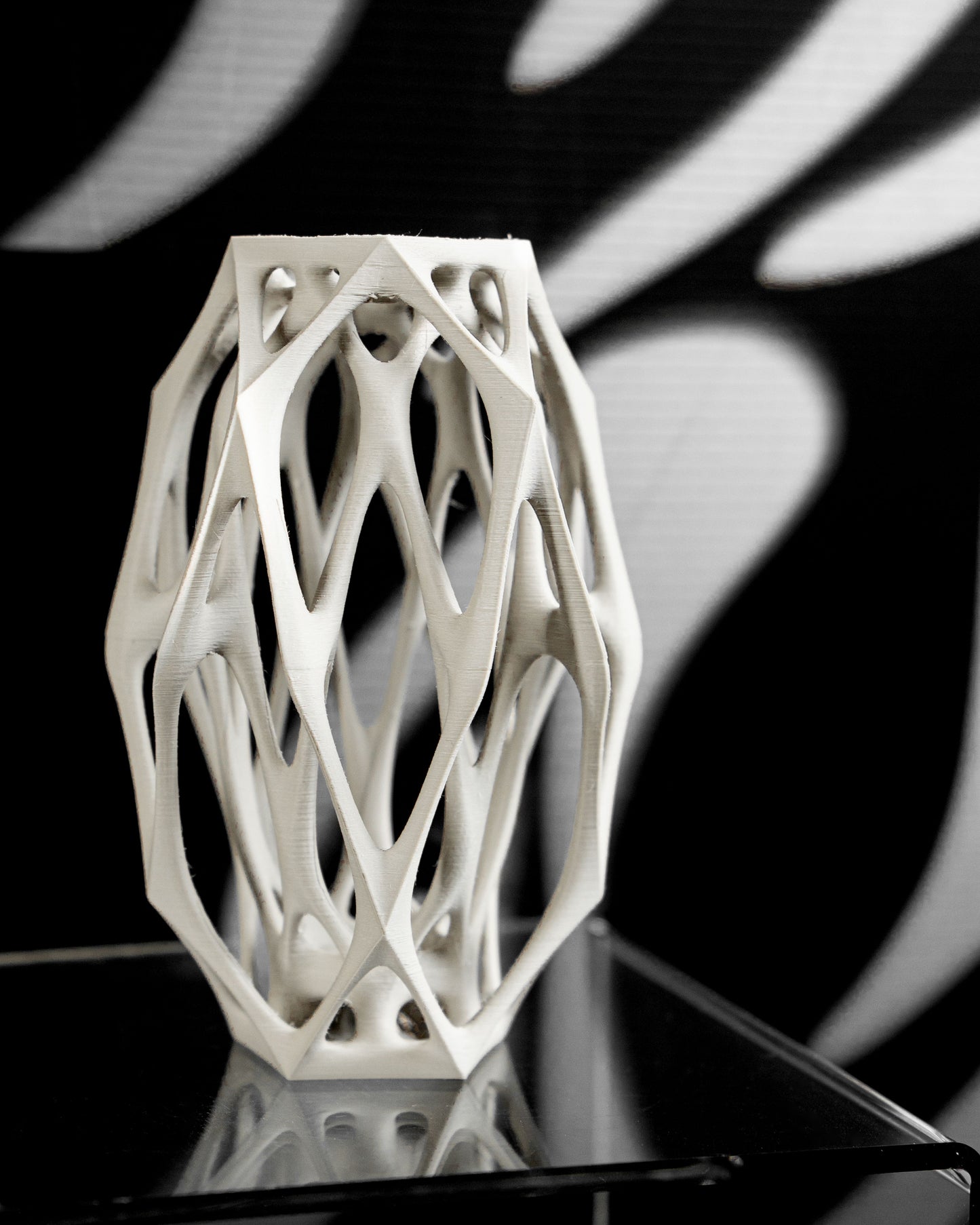 Geometric Vase, Mantis Sculptural Planter, Tabletop Accent, Desk Organizer, Contemporary