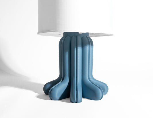 Bedside Lamp, Nightstand Illumination Ambient Reading Glow, Cozy SculpturalTextured Accent