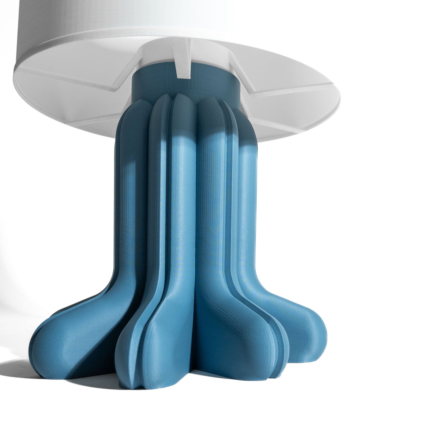 Bedside Lamp, Nightstand Illumination Ambient Reading Glow, Cozy SculpturalTextured Accent