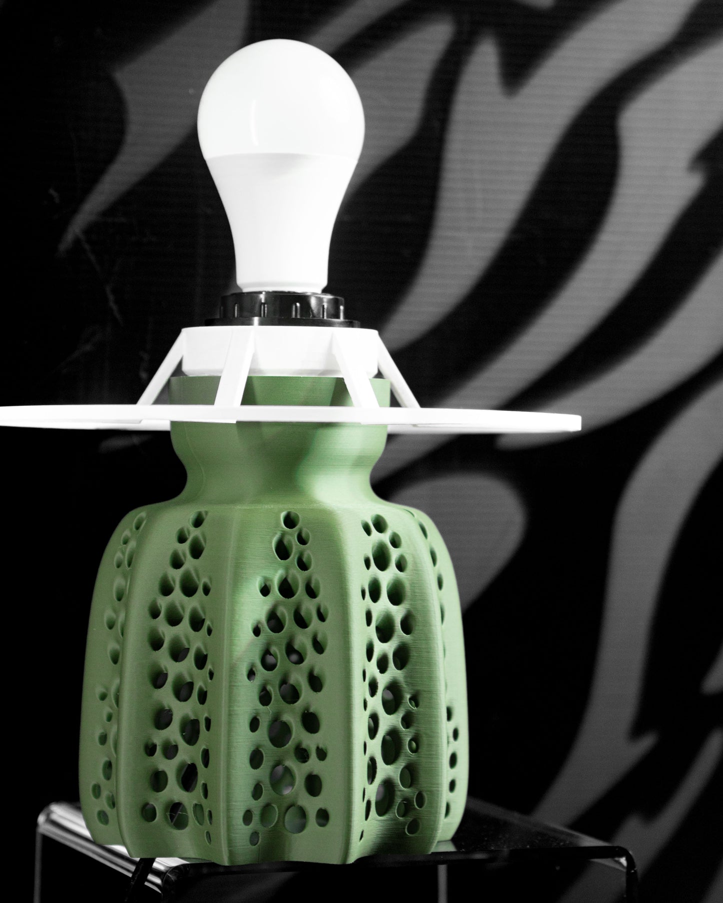 Table Lamp, Contemporary Minimalist Bedside Lighting, Sculptural Desk Accent, Mushroom