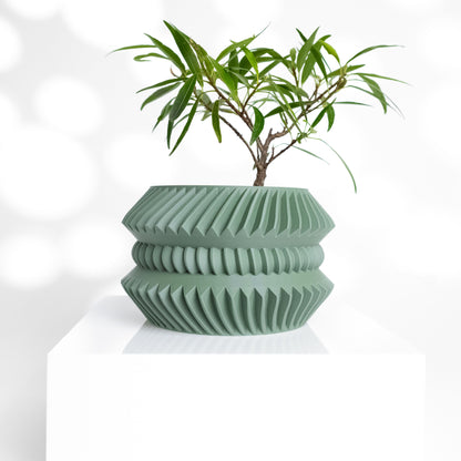 Planter Pot Contemporary Sculptural Succulent Holder, Indoor Container, Desk Organizer