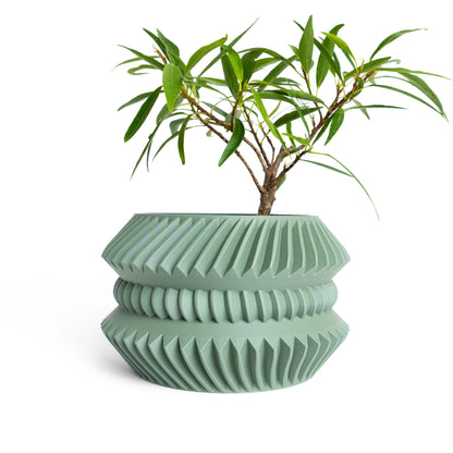 Planter Pot Contemporary Sculptural Succulent Holder, Indoor Container, Desk Organizer