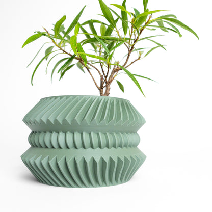 Planter Pot Contemporary Sculptural Succulent Holder, Indoor Container, Desk Organizer