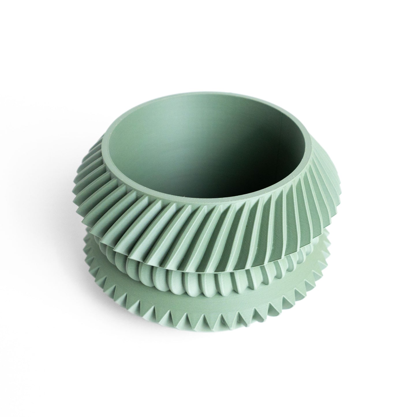 Planter Pot Contemporary Sculptural Succulent Holder, Indoor Container, Desk Organizer