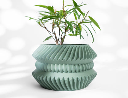 Planter Pot Contemporary Sculptural Succulent Holder, Indoor Container, Desk Organizer